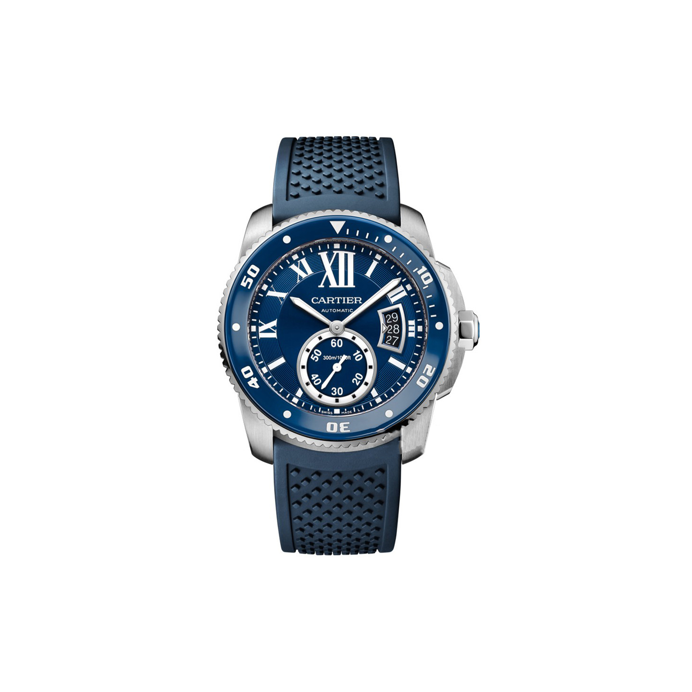 CARTIER CALIBRE DE CARTIER DIVER BLUE WATCH WSCA0011